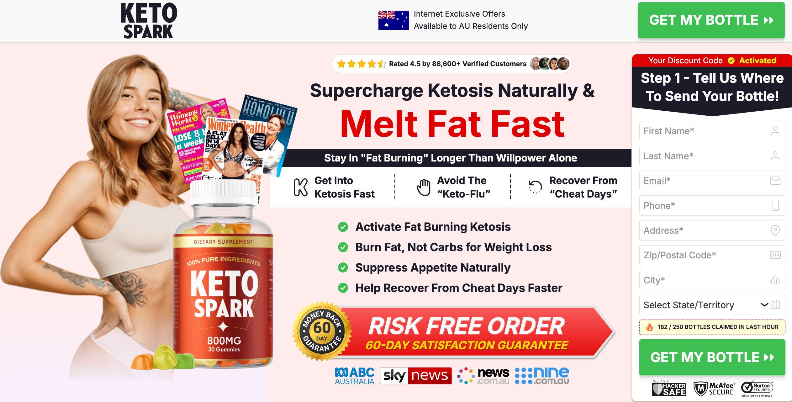 Keto Spark Gummies™ AU NZ Review: Ingredients, Usage, and Side Effects