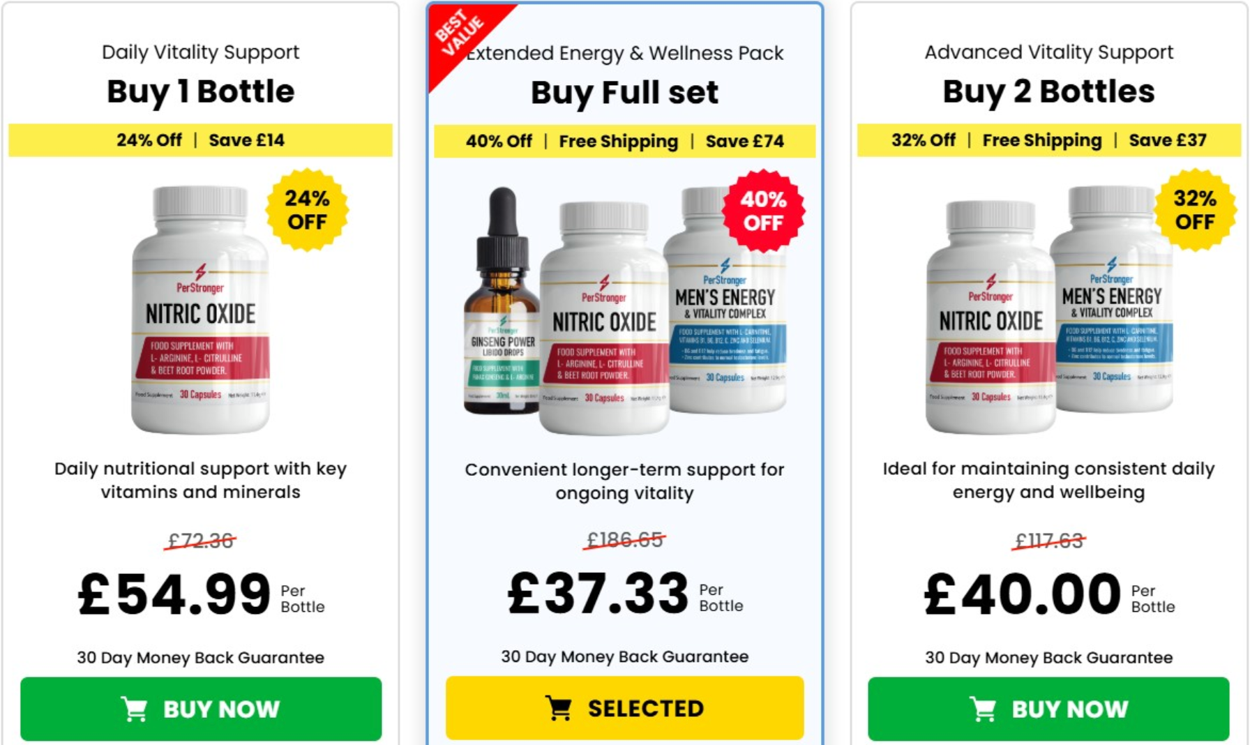 PerStronger Nitric Oxide Bundle™ UK: Key Facts You Should Know