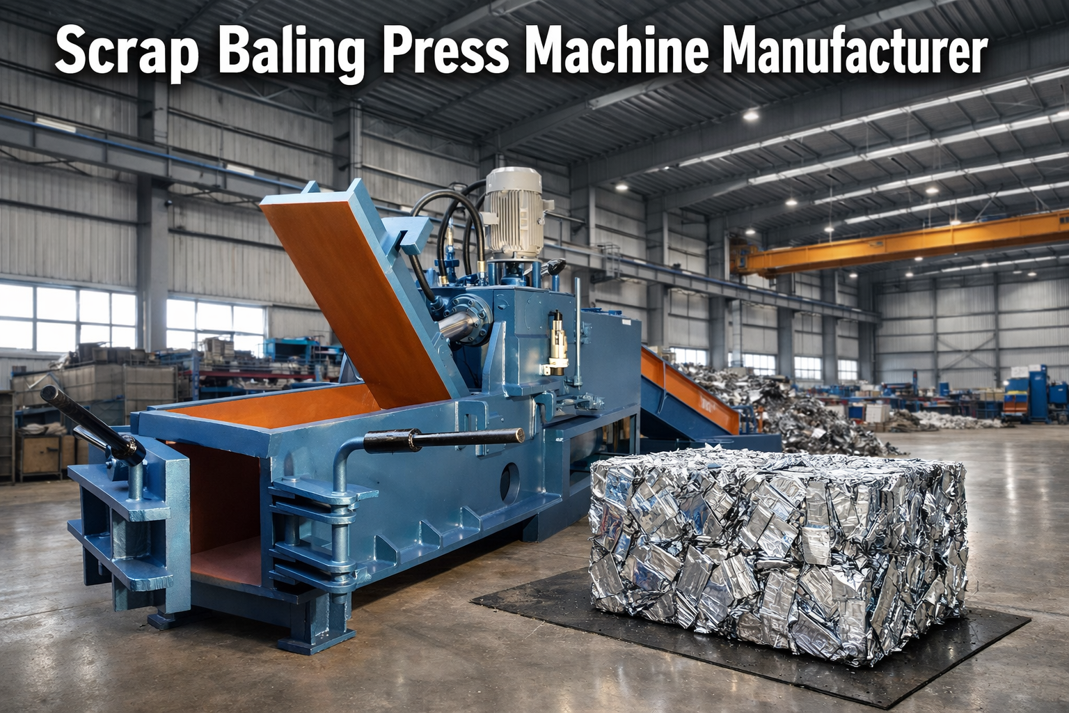 Scrap Baling Press Machine Manufacturer - Efficient Waste Management Solutions
