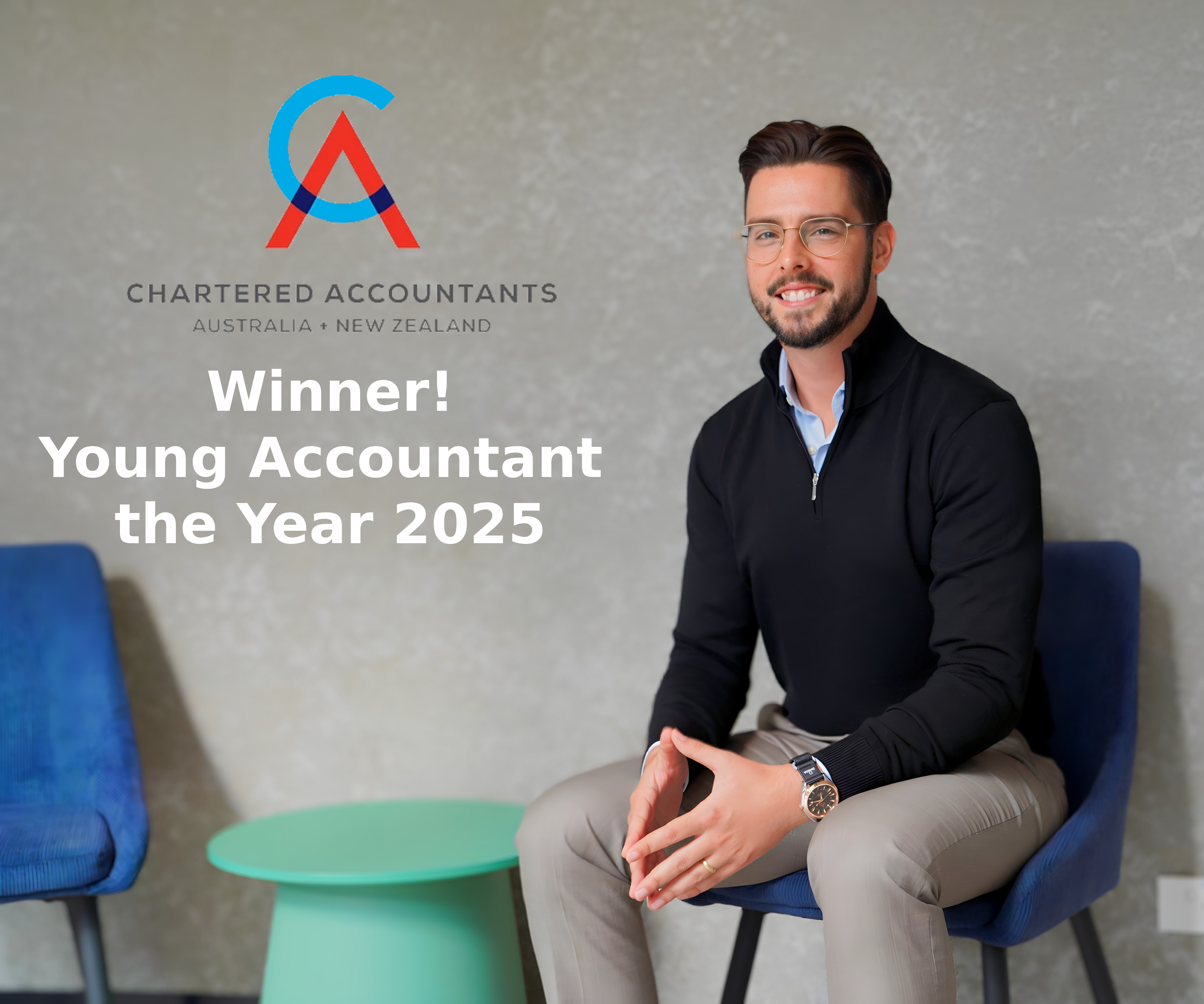 Simic Financial’s CFO Named CAANZ Young CA of the Year 2025