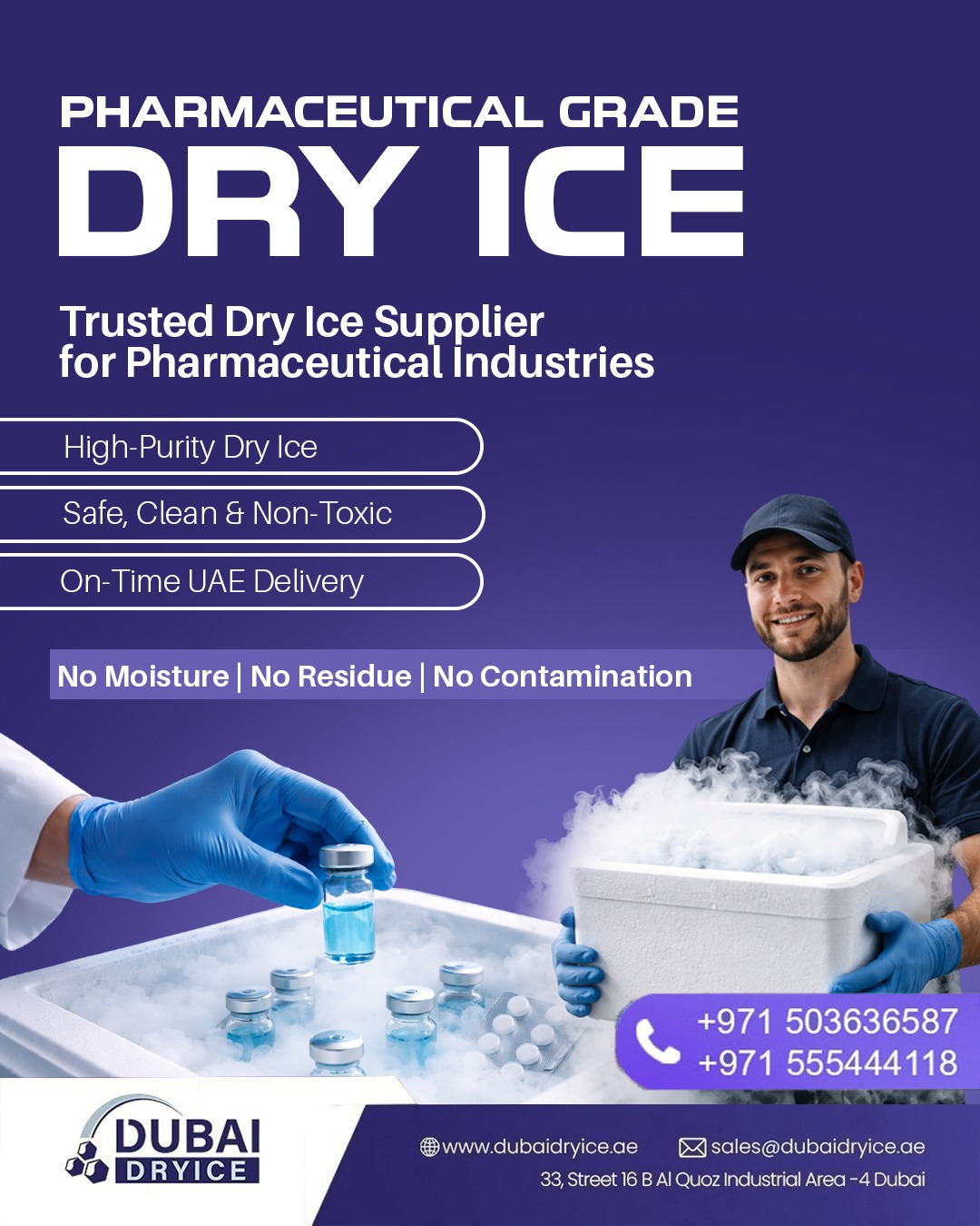 How Restaurants in Dubai Use Dry Ice for Safe Food Storage