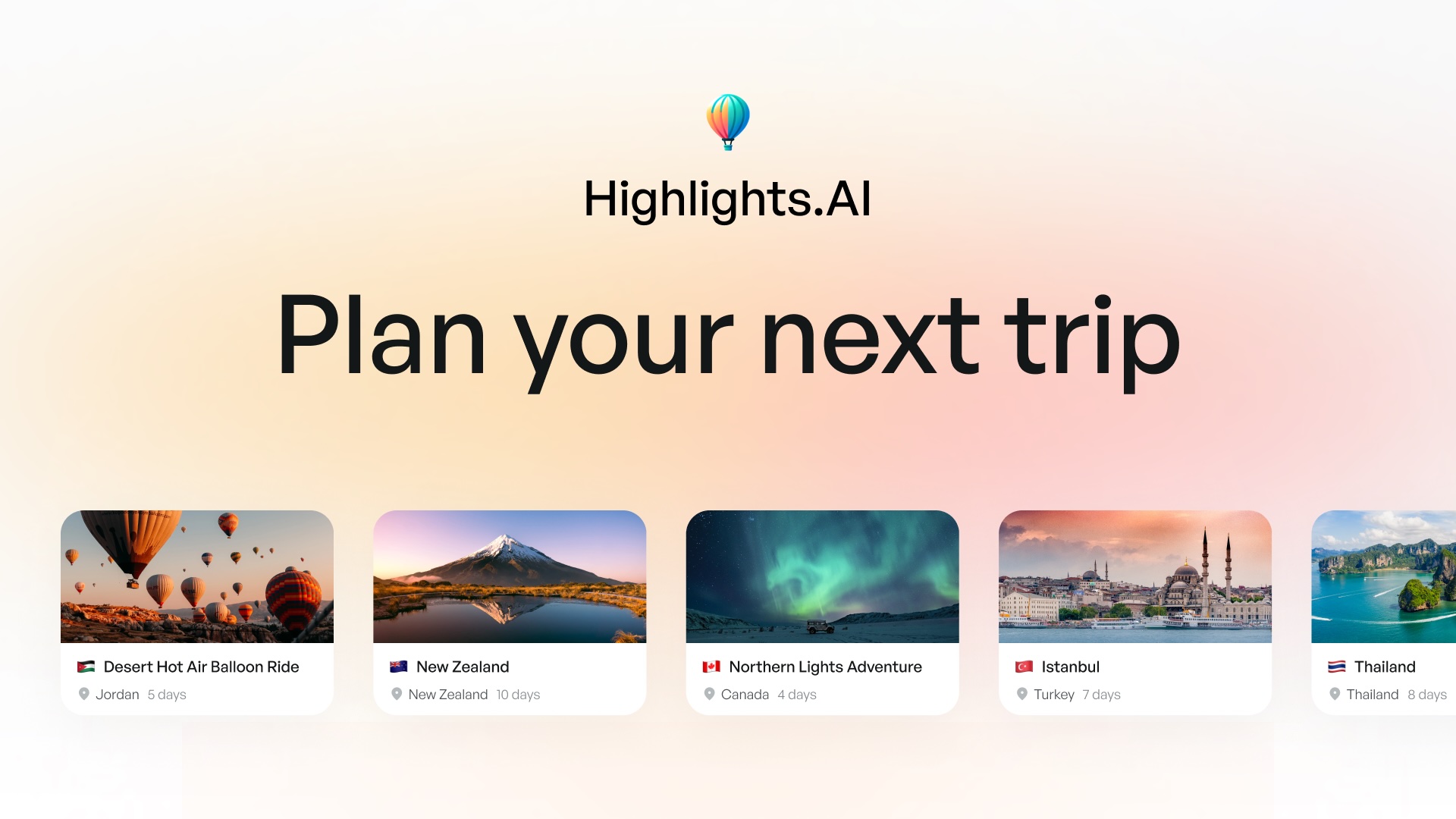 Highlights.ai: The Best AI Travel Planner in 2025 — Build Instant Itineraries