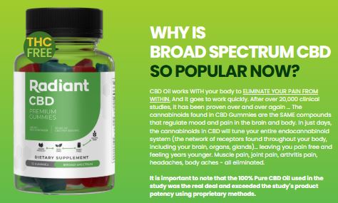 🌿 Unlock Total Wellness with Radiant Ease CBD Gummies – Benefits, Ingredients & Price