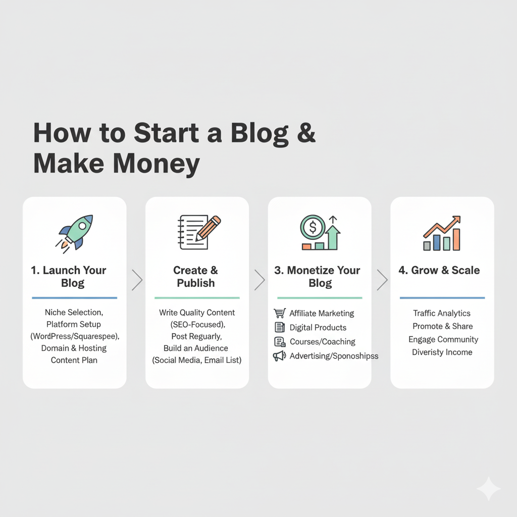 How to Start a Blog and Make Money (Beginner’s Step-by-Step Guide)