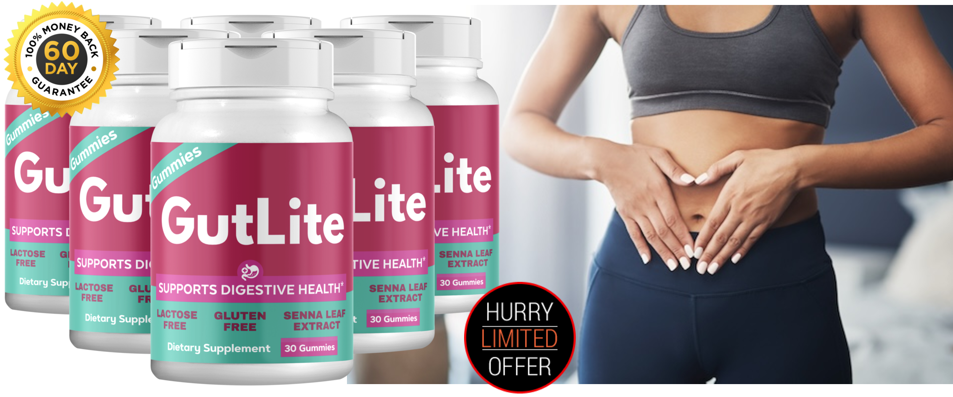 GutLite (USA Price) Fix Digestion Draining, Reclaim Digestive Comfort & Confidence