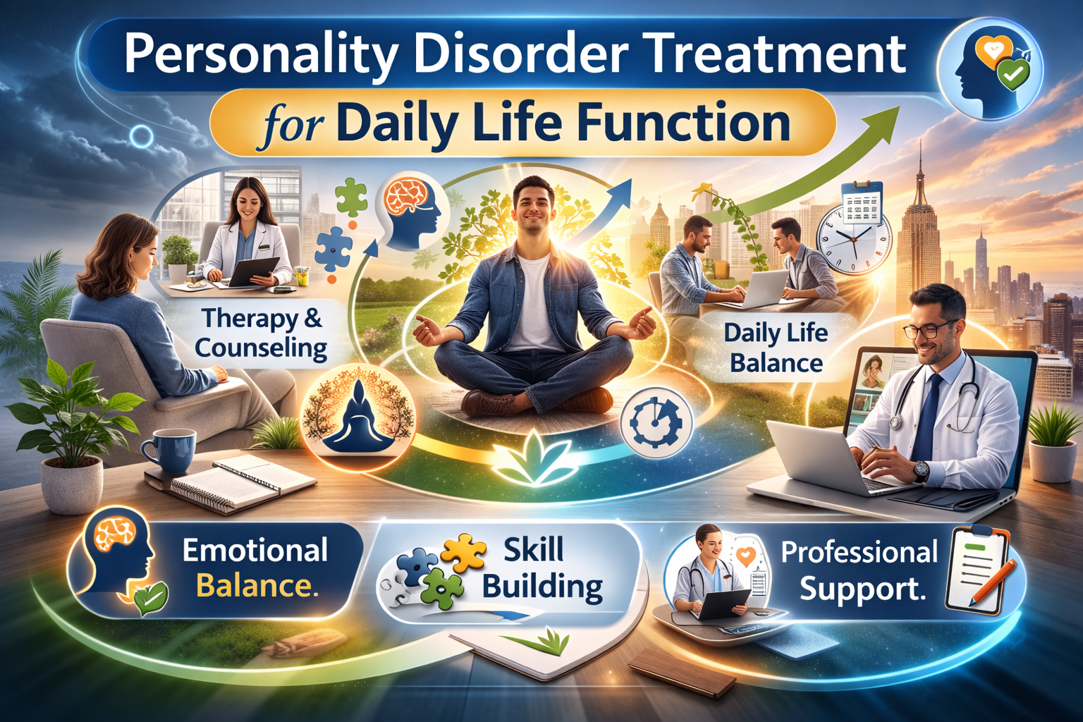 Personality Disorder Treatment for Daily Life Function