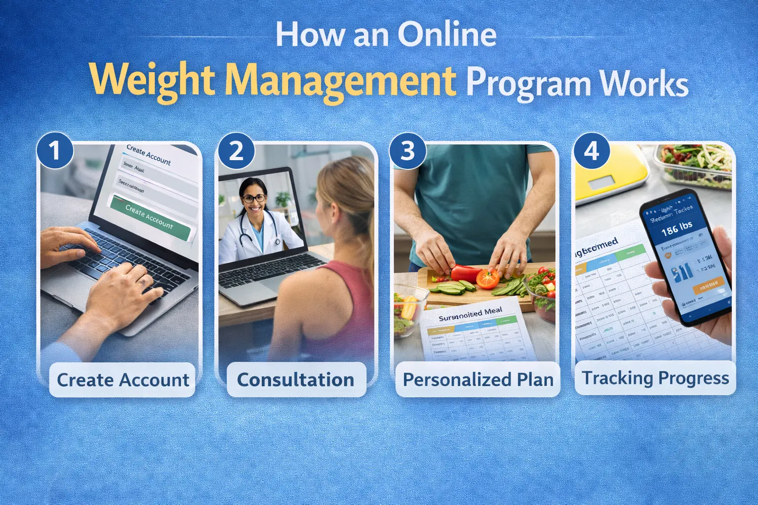 How an Online Weight Management Program Works