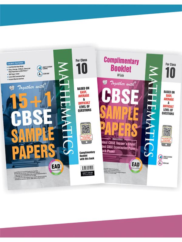 CBSE Board Mathematics Sample Papers for Class 10th (2020 Board Examination), NCERT