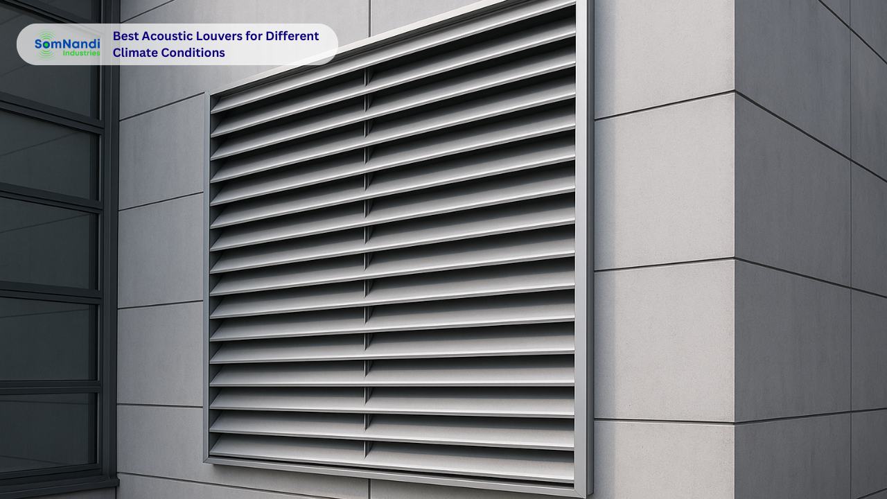 Best Acoustic Louvers for Different Climate Conditions