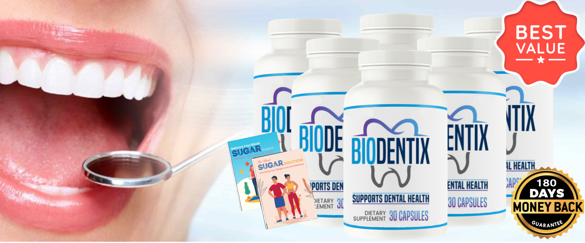 Biodentix (Dentist-Approved) Fix Weak Enamel or Gum Issues For Stronger Teeth