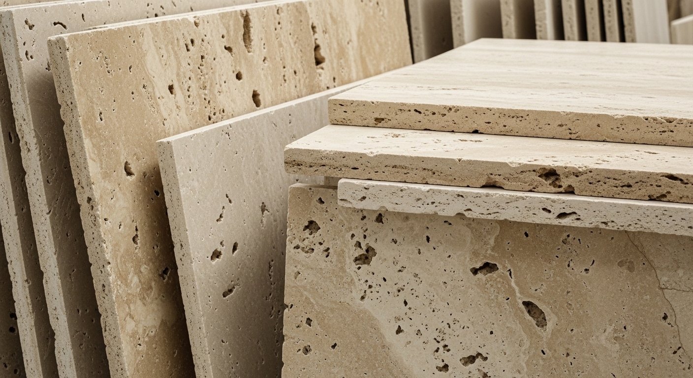 What Makes Travertine Stone Slabs a Popular Choice for Construction Projects?