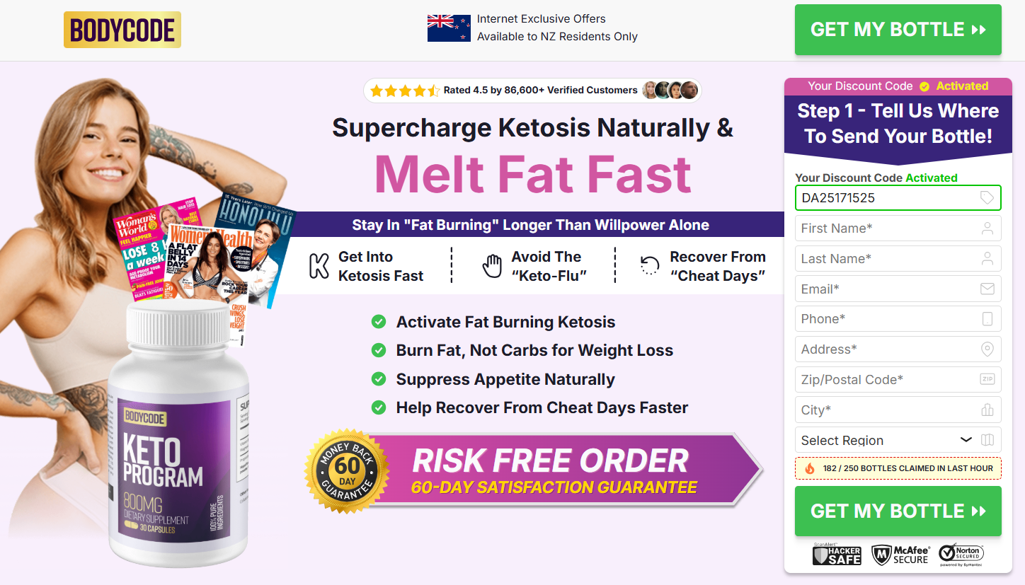 How BodyCode Keto Is Changing the Way New Zealanders Lose Weight