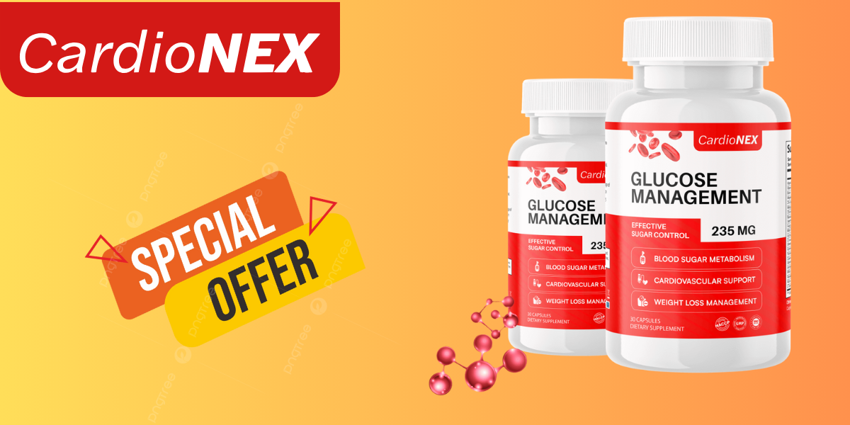 CardioNEX Glucose Management – #1 Formula for Healthy Blood Sugar & Heart Support in USA