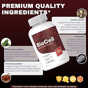 BioCell Blood Sugar – Advanced Formula to Balance Glucose & Support Healthy Metabolism!