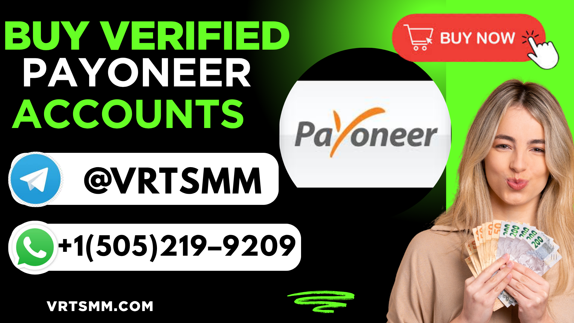 Top 13 Trusted Sites to Get Safe and Verified Payoneer Accounts
