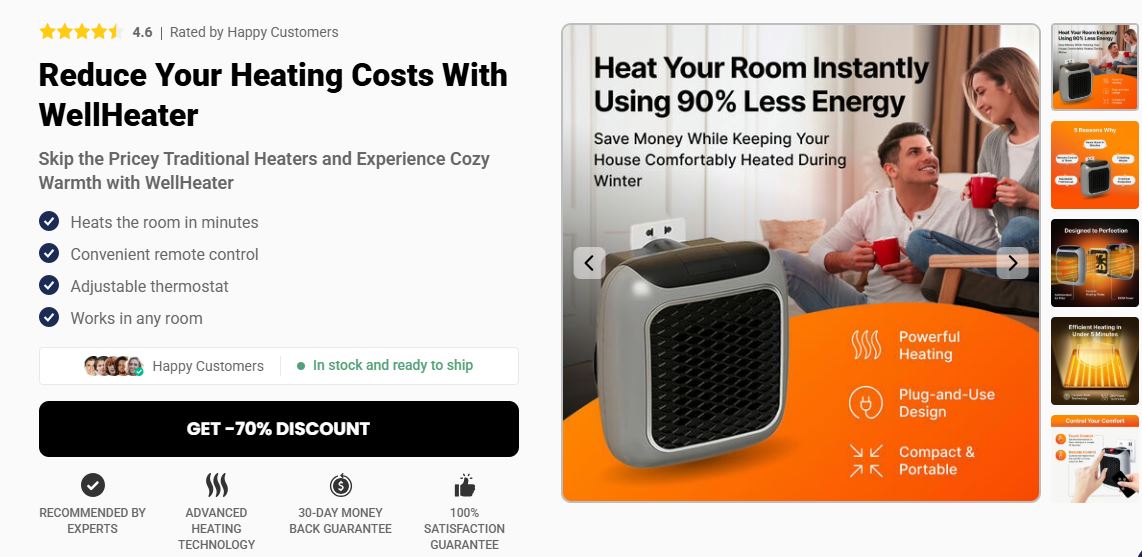 WellHeater United Kingdom  – What Makes It Worth Trying? Full Investigation!