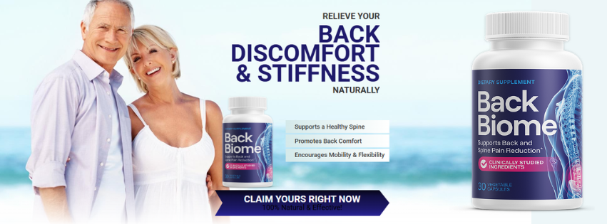 BackBiome™: Herbal Solution for Lasting Back Comfort and Mobility
