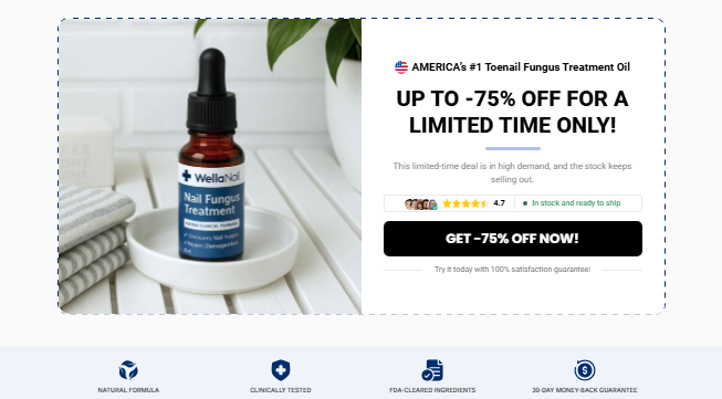 WellaNail Fungus Treatment: Antioxidant Power for Strong Nails!