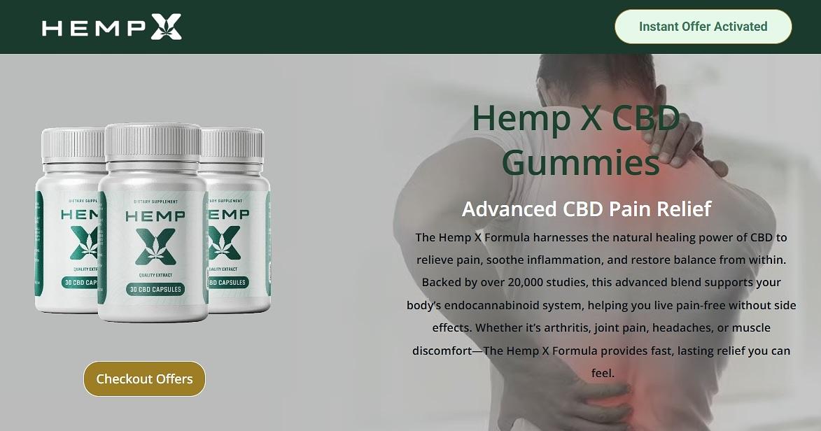 Hemp X CBD Capsules Review Truth! Must Read Before Buying?