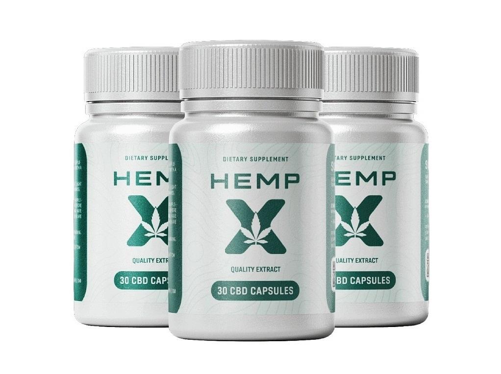 Hemp X CBD Capsules Official Reviews & Experiences!