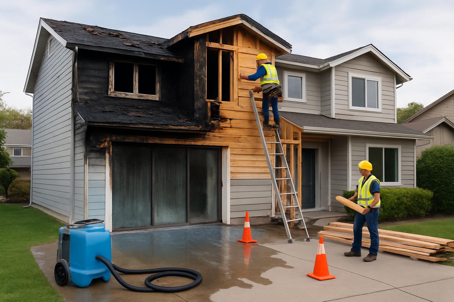 Fire Damage Cleanup Services: Professional Help to Remove Soot and Smoke