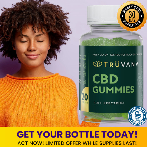 TruVana CBD Gummies™ Complications That May Occur? Is Harmful? 49$