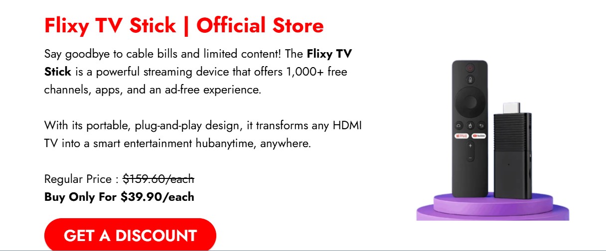 Flixy TV Smart Stick Canada – [User Tested] Smooth Performance & Crystal-Clear Streaming!