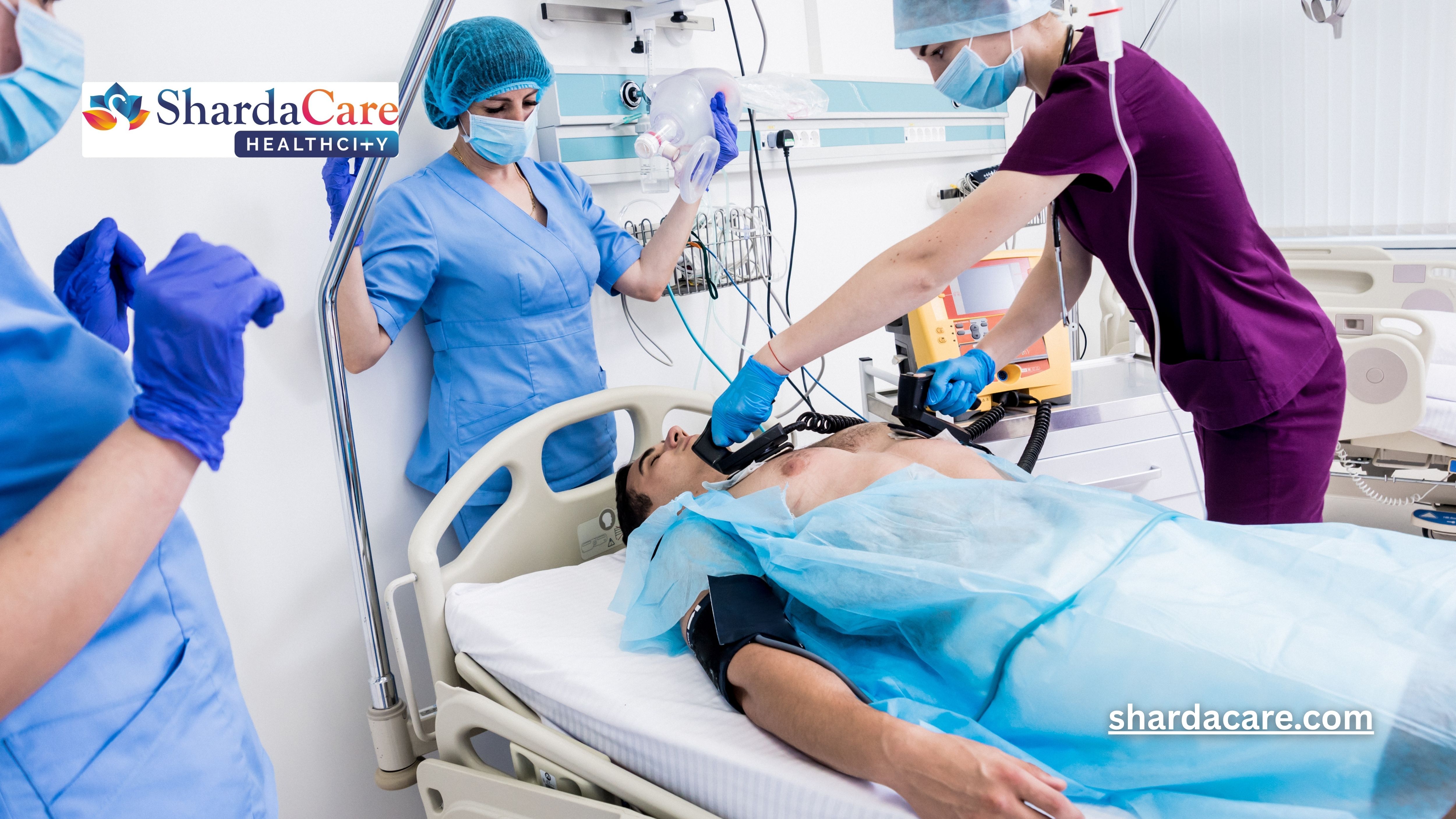 24-Hour Intensive Care and Emergency Treatment at Sharda Hospital