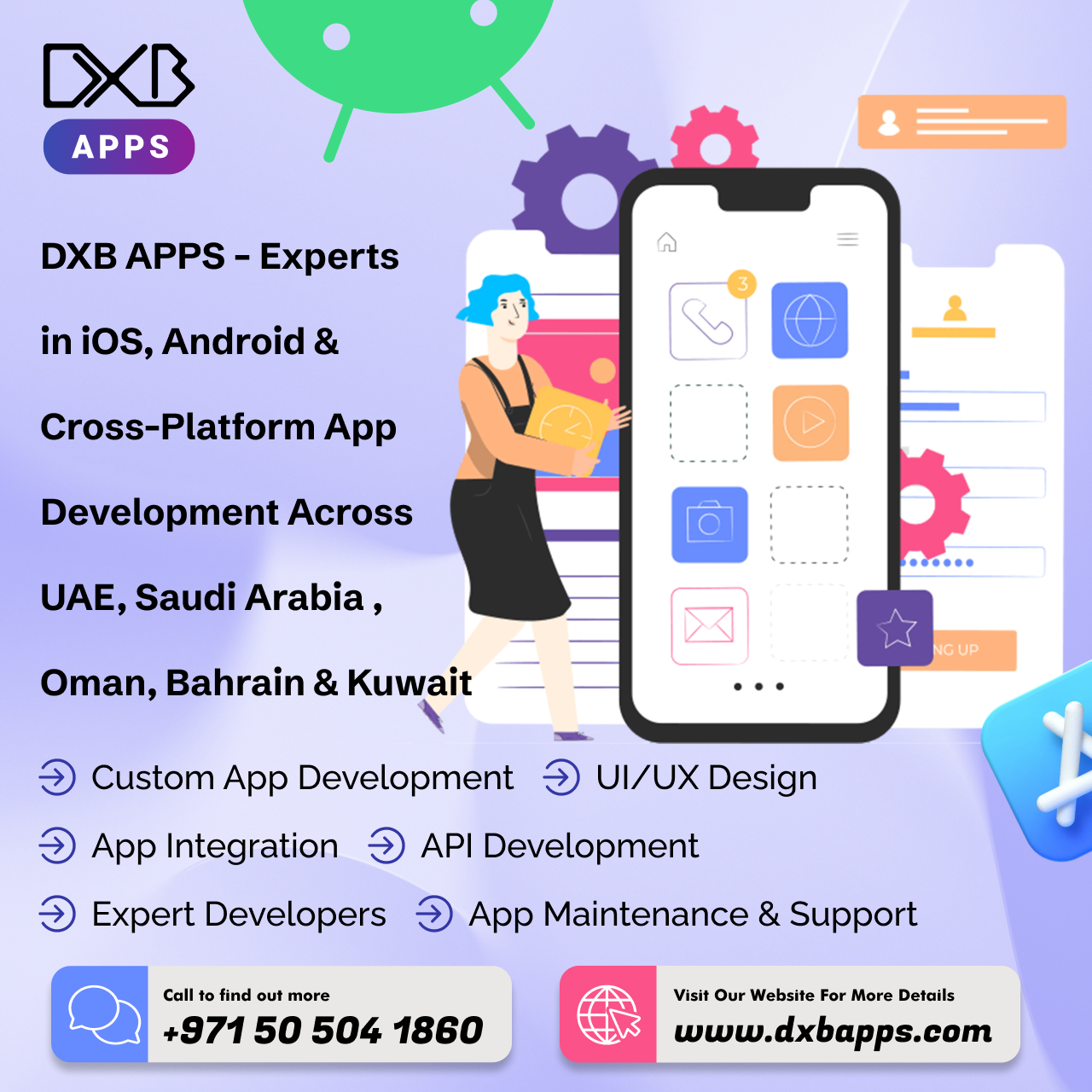 Explore the best mobile app development Dubai solutions by DXB APPS