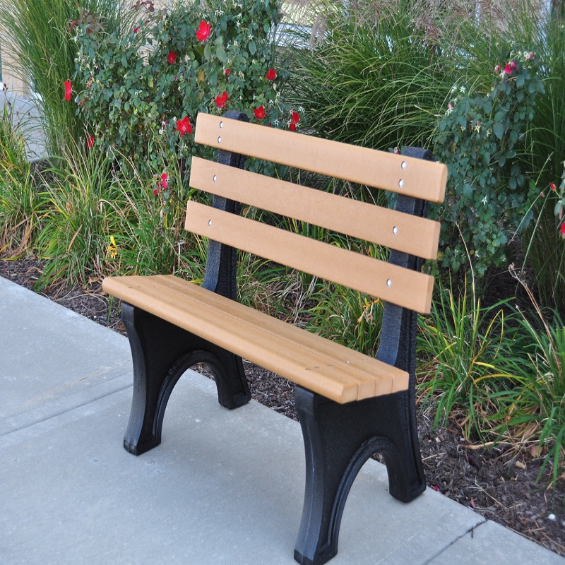 Recycled Plastic Park Benches - Buy Comfort Park Avenue Outdoor and Park Bench