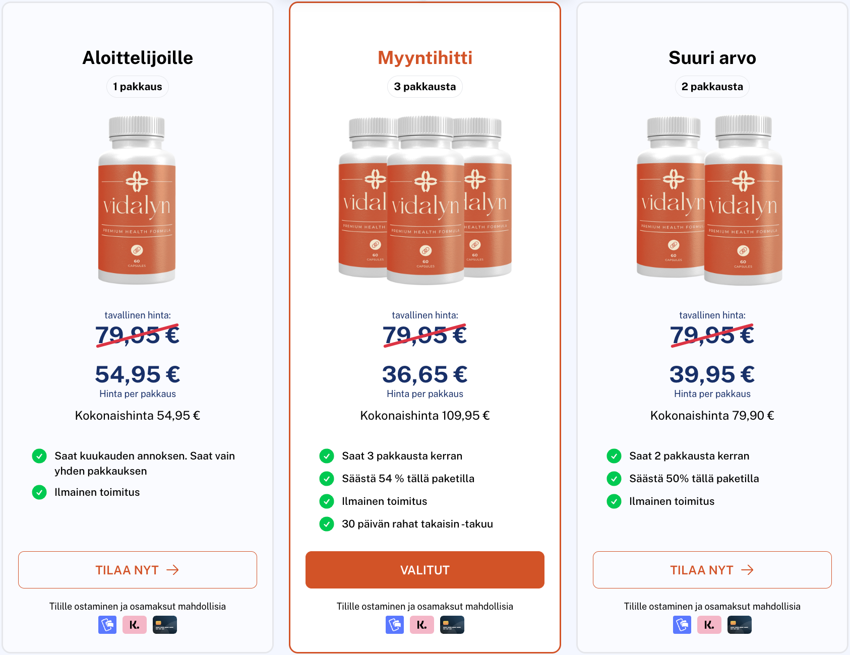 Vidalyn CBD Capsules™ Suomi: Hyodyt, Annostus ja Kayttajien Arvostelut