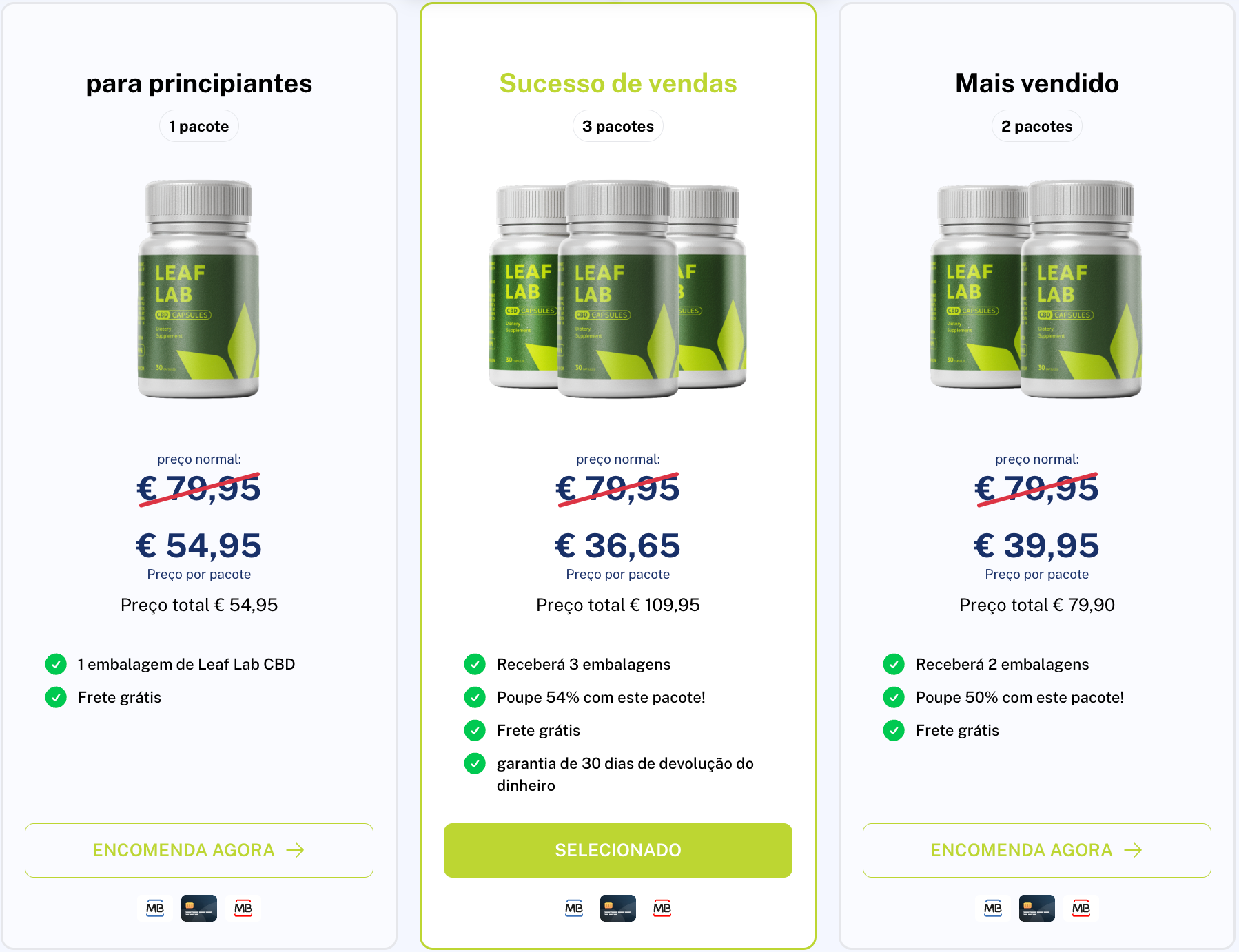 Leaf Lab CBD Capsules™ Portugal: Formula natural e vegan para acalmar o corpo diariamente