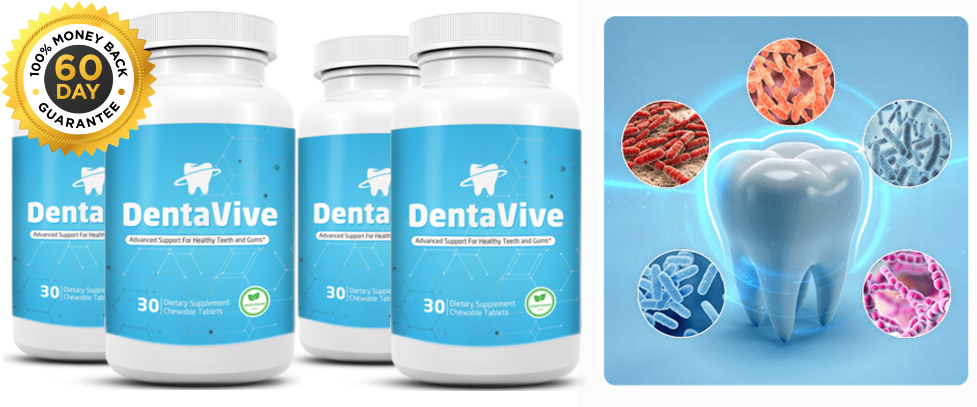 DentaVive (Expert Approved) Advanced Oral Care Formula for Strong Teeth & Gums