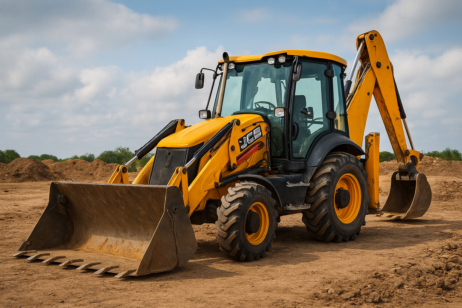 Trusted JCB on Rent in Delhi for Industrial and Construction Use