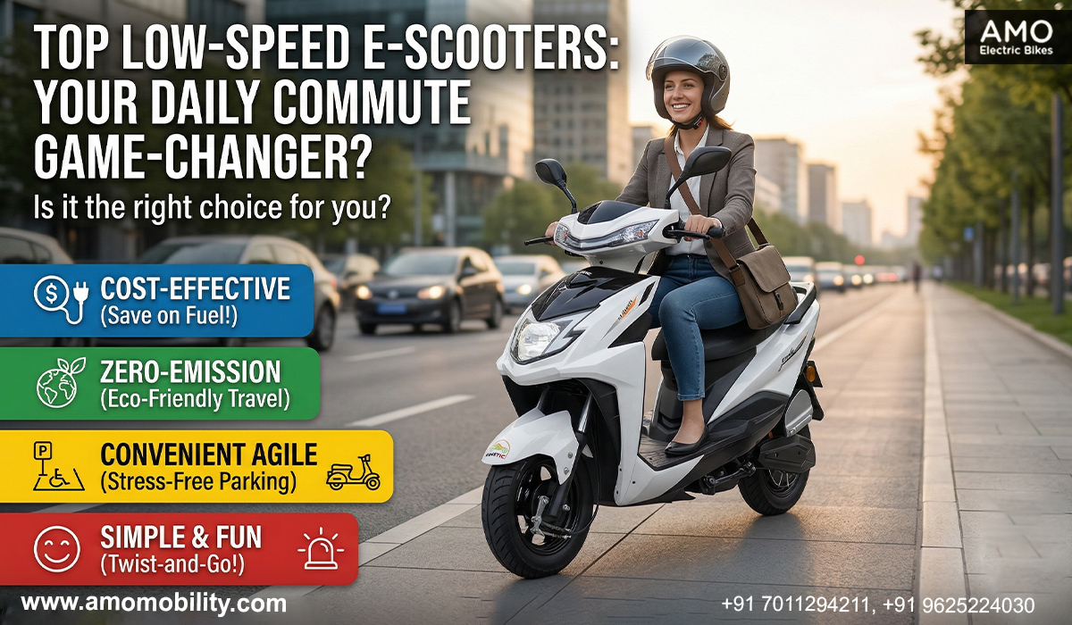 Top Low-Speed Electric Scooters for Daily Commuting