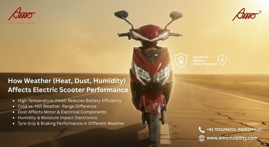 How Weather (Heat, Dust & Humidity) Affects Electric Scooter Performance in India