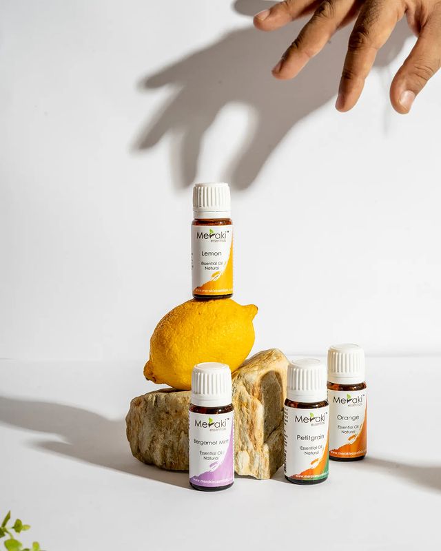 Pure Essential Oils In India - Meraki Essentials