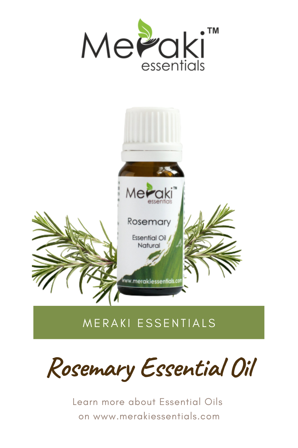 Rosemary Essential Oil | Meraki Essentials