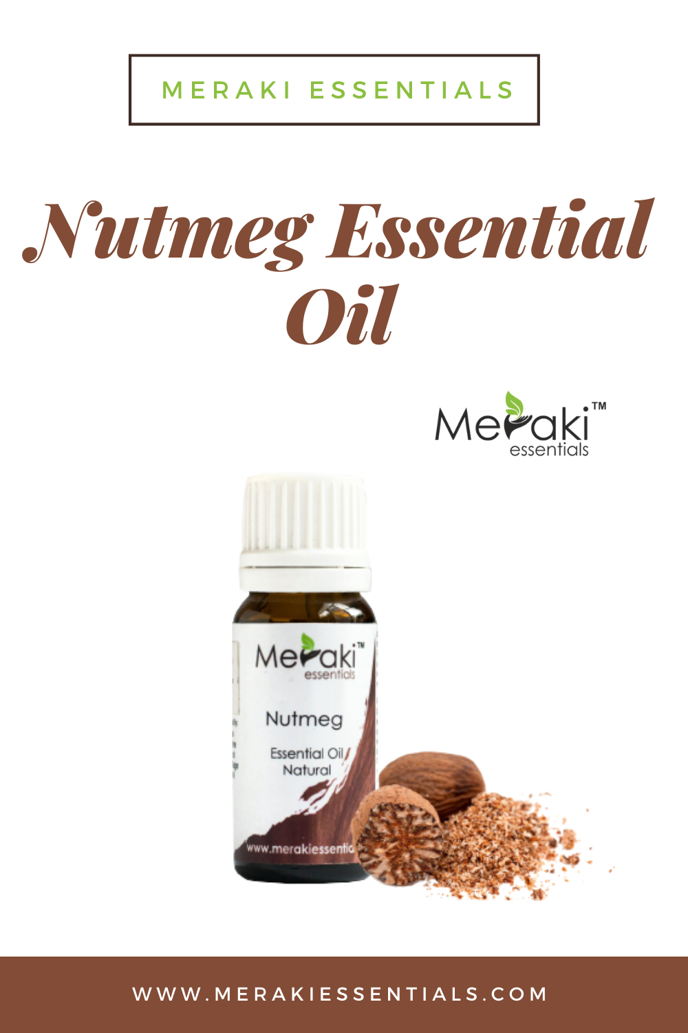 Nutmeg Essential Oil - Meraki Essentials