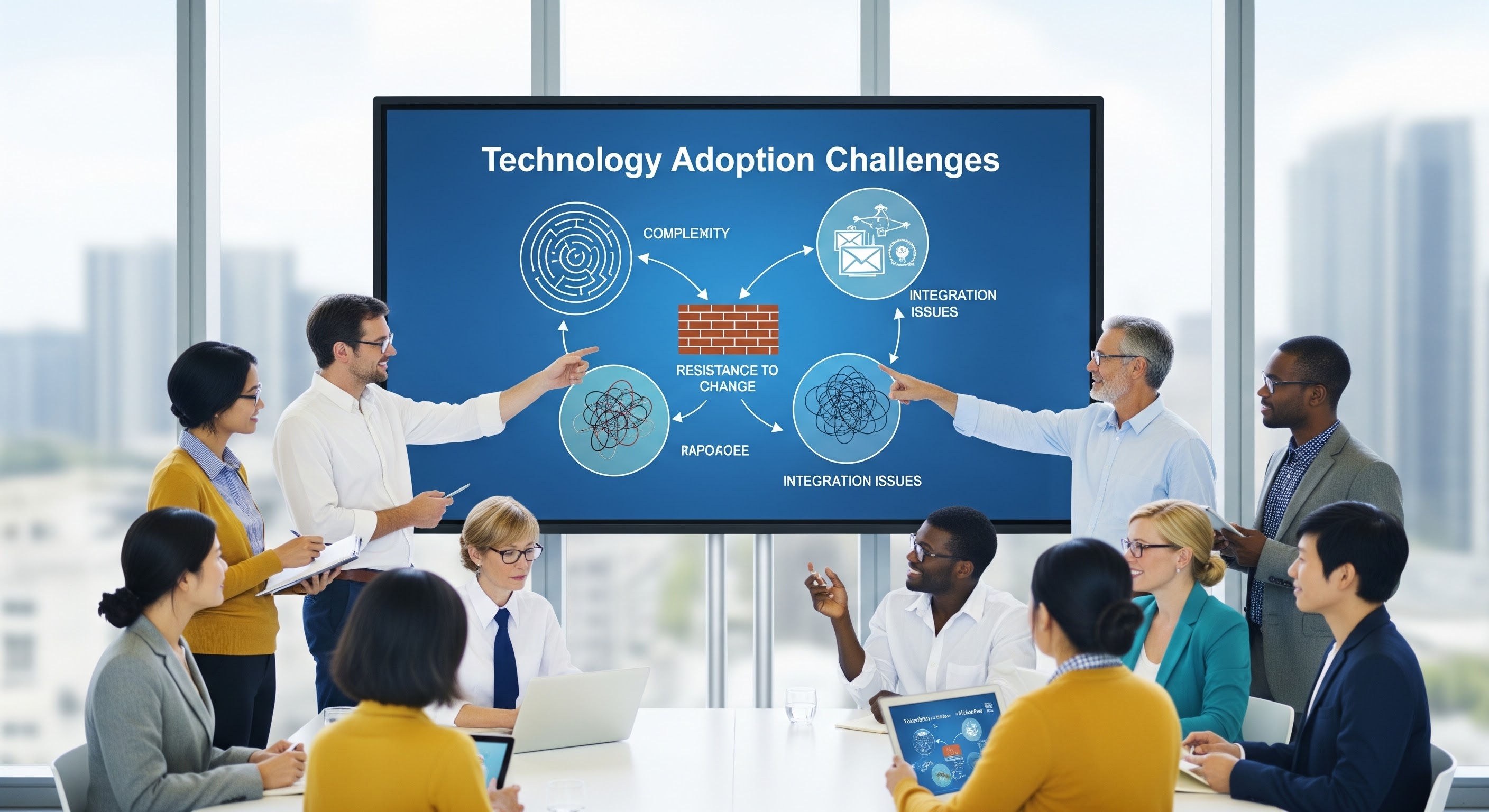 Technology Adoption Challenges in AI and Automation Projects