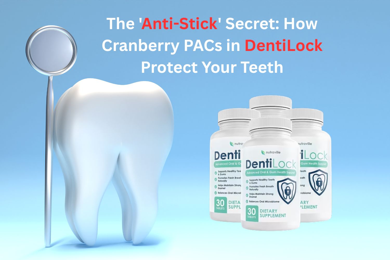 DentiLock's Ingredients Reviews: Fight Plaque and Gingivitis