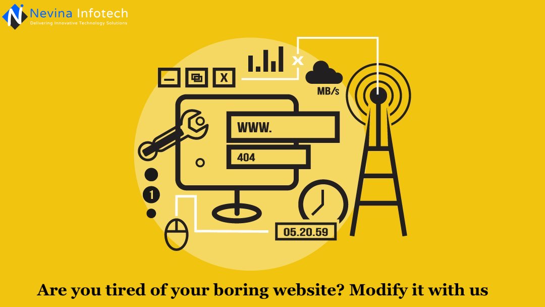 Are you tired of your boring website? Modify it with us