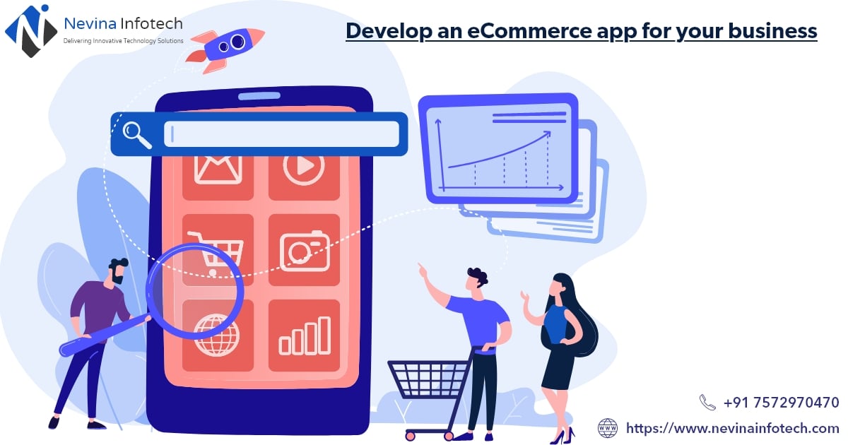 Develop an eCommerce app For your business