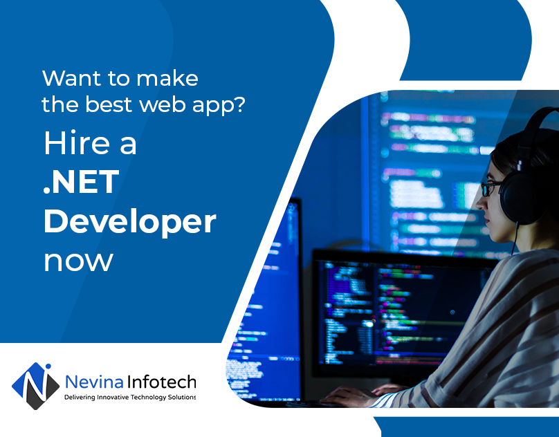 Want to make the best web app? Hire a .NET Developer now