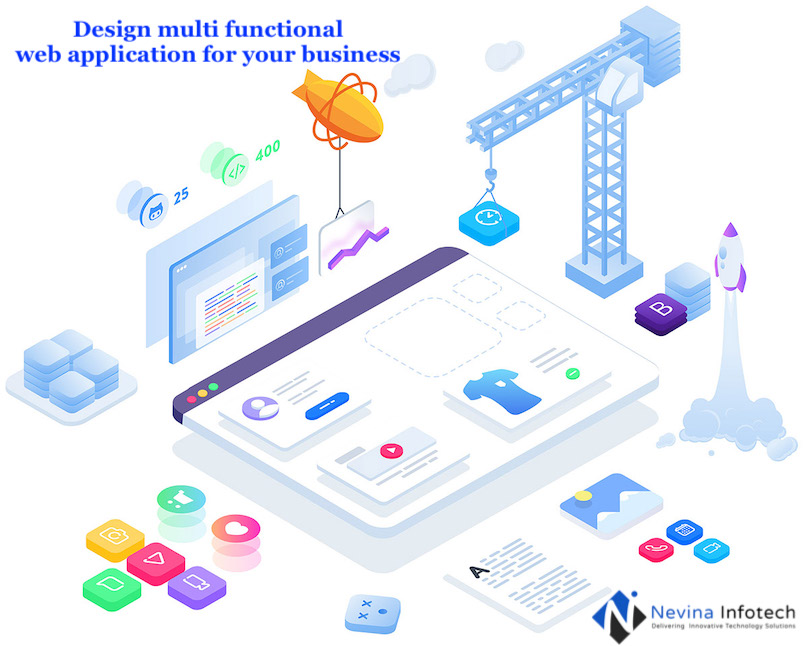 Design multi functional web application for your business