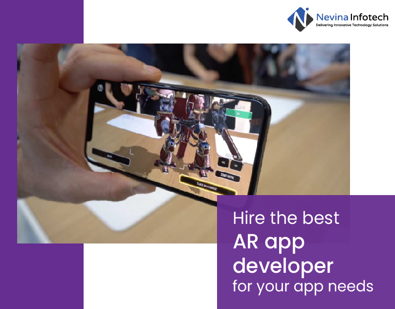 Hire the best AR app developer for your app needs