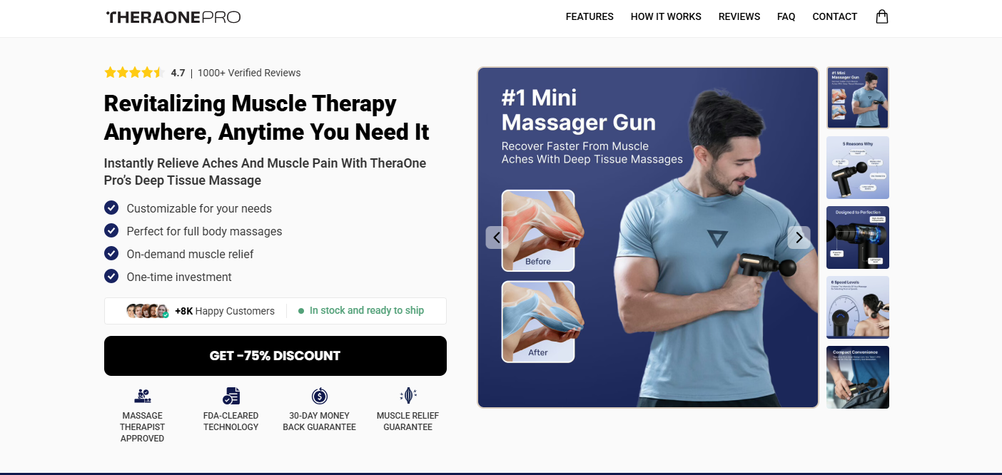 TheraOne Pro Massage Gun Complaints Explained: 2025 Customer Reviews Analyzed And Verified