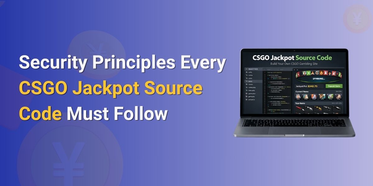 Security Principles Every CSGO Jackpot Source Code Must Follow