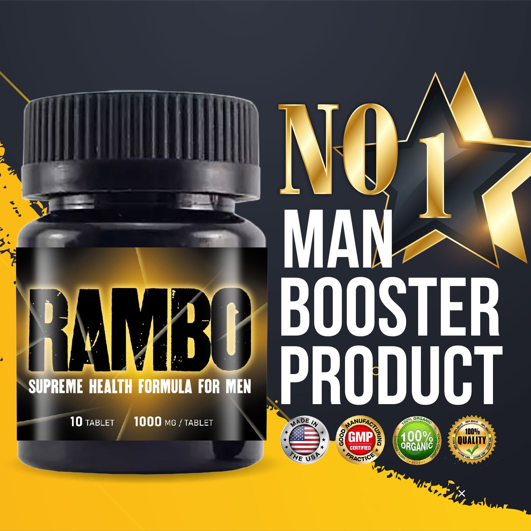 Rambo Max Supplement – Natural Formula for Heart Support & Energy Boost