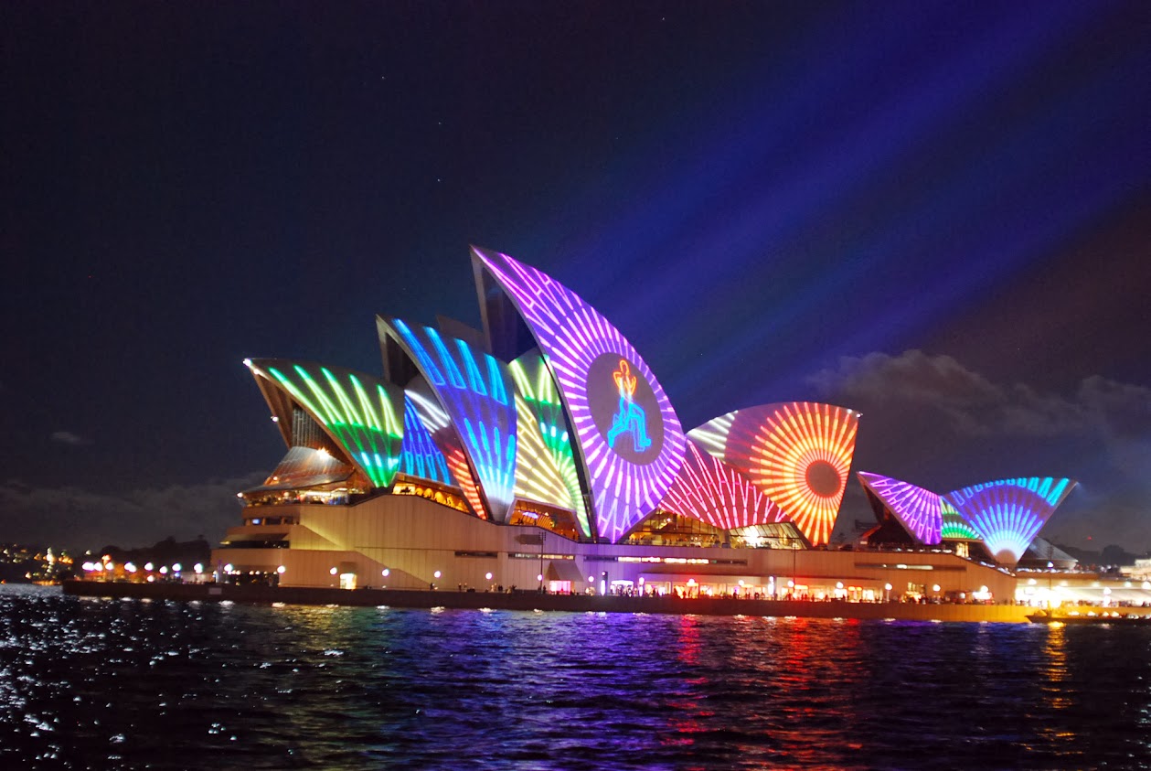 The Vibrant Vivid Sydney Cruises